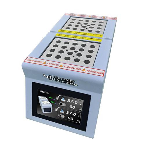 Elite Dual 恆溫乾浴器, EL-02DT 系列  |產品介紹|生命科學研究設備|溫度控制和混勻器|金屬乾浴器